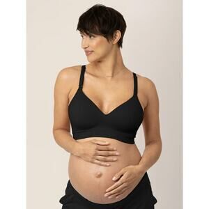 Kindred Bravely Signature Sublime Contour Maternity & Nursing Plunge Bra Black *
